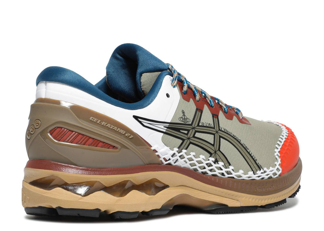 Vivienne Westwood x Asics Gel Kayano 27 DE "Lichen Green Brown"