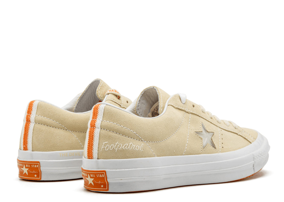 Footpatrol x Converse One Star Suede Low "Vanilla Custard"