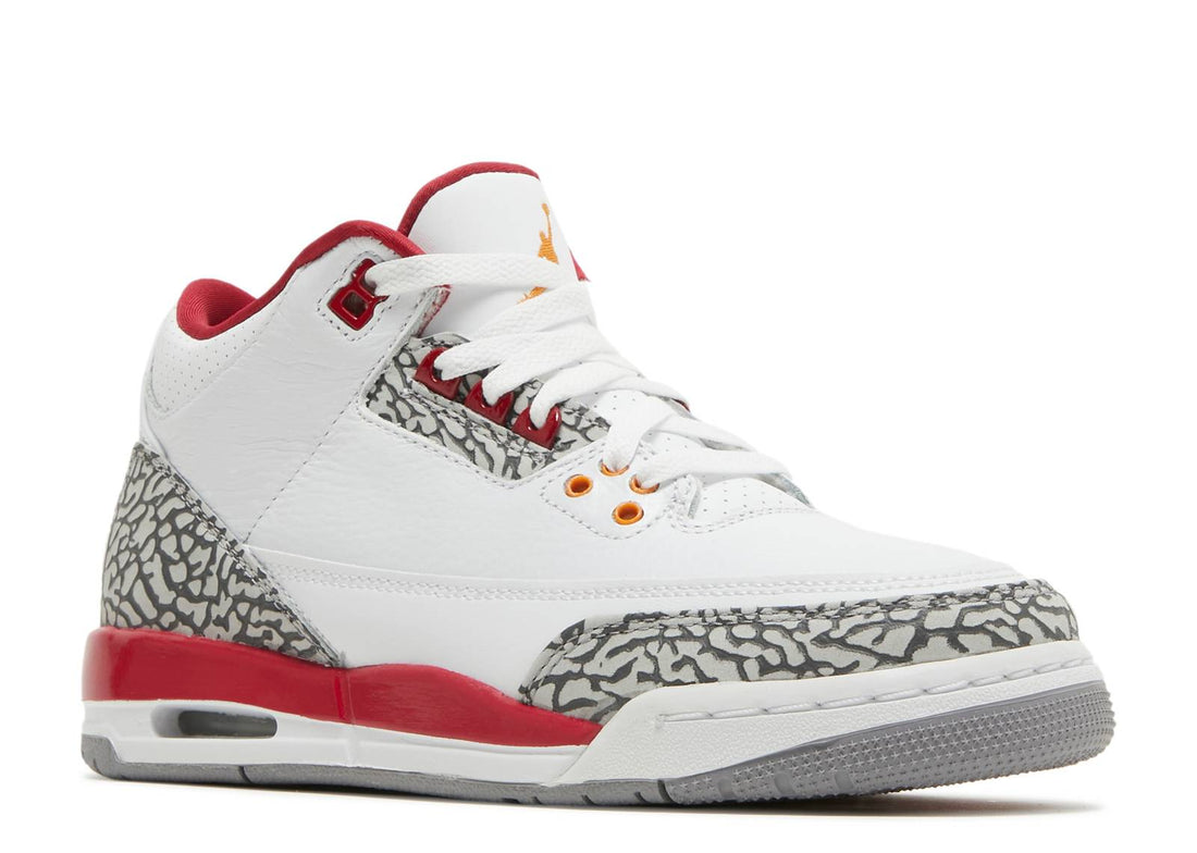 Air Jordan 3 Retro GS "Cardinal Red"