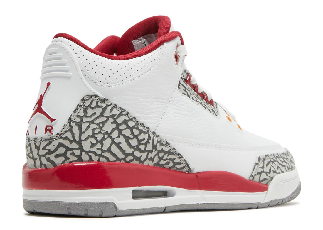 Air Jordan 3 Retro GS "Cardinal Red"