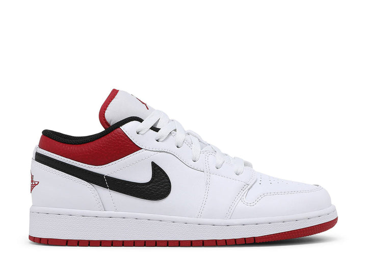 Air Jordan 1 Low GS 'White/Gym Red'