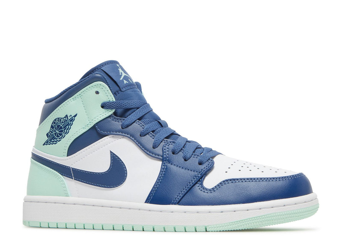 Air Jordan 1 Mid "Mystic Navy/Mint"