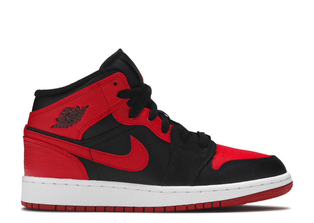 Air Jordan 1 Mid GS "Banned Bred"