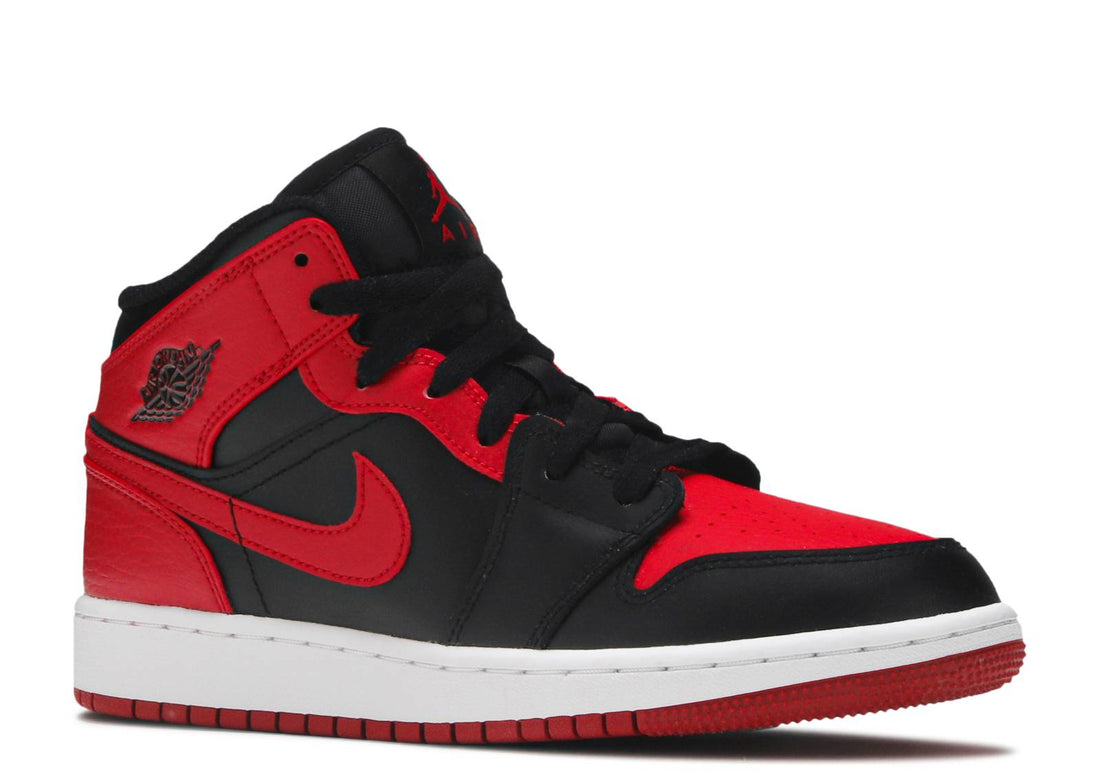 Air Jordan 1 Mid GS "Banned Bred"