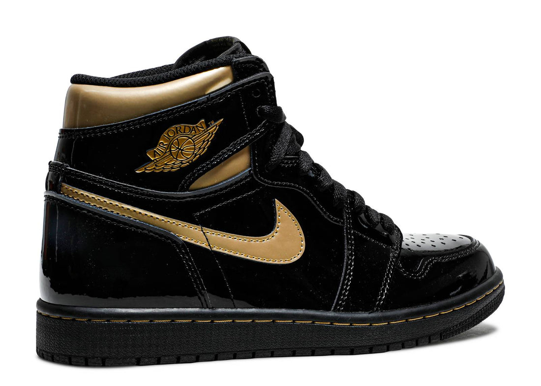 Air Jordan 1 Retro High OG "Black Metallic Gold"