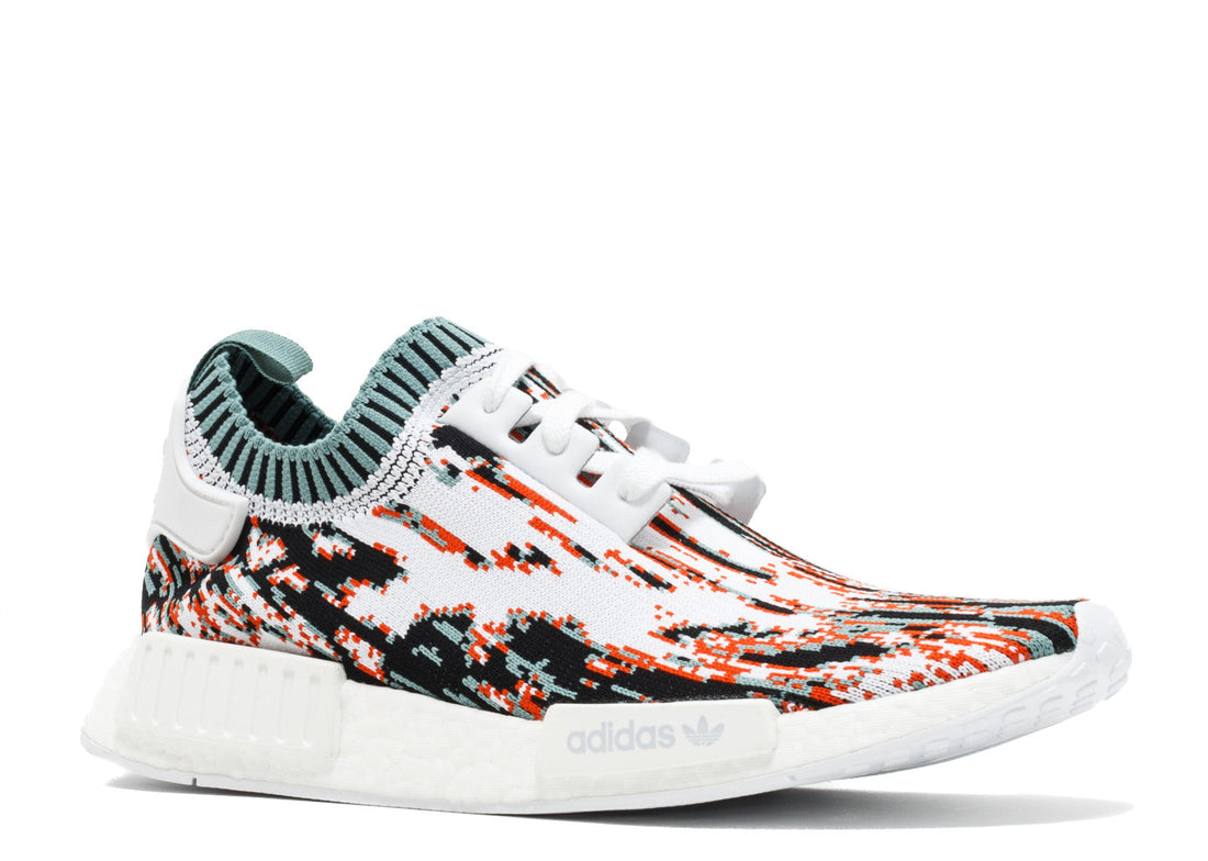 Sneakersnstuff x Adidas NMD R1 PK "Datamosh Collegiate Orange"