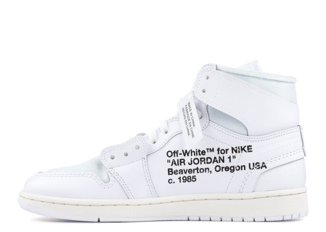 Off White x Air Jordan 1 "White"