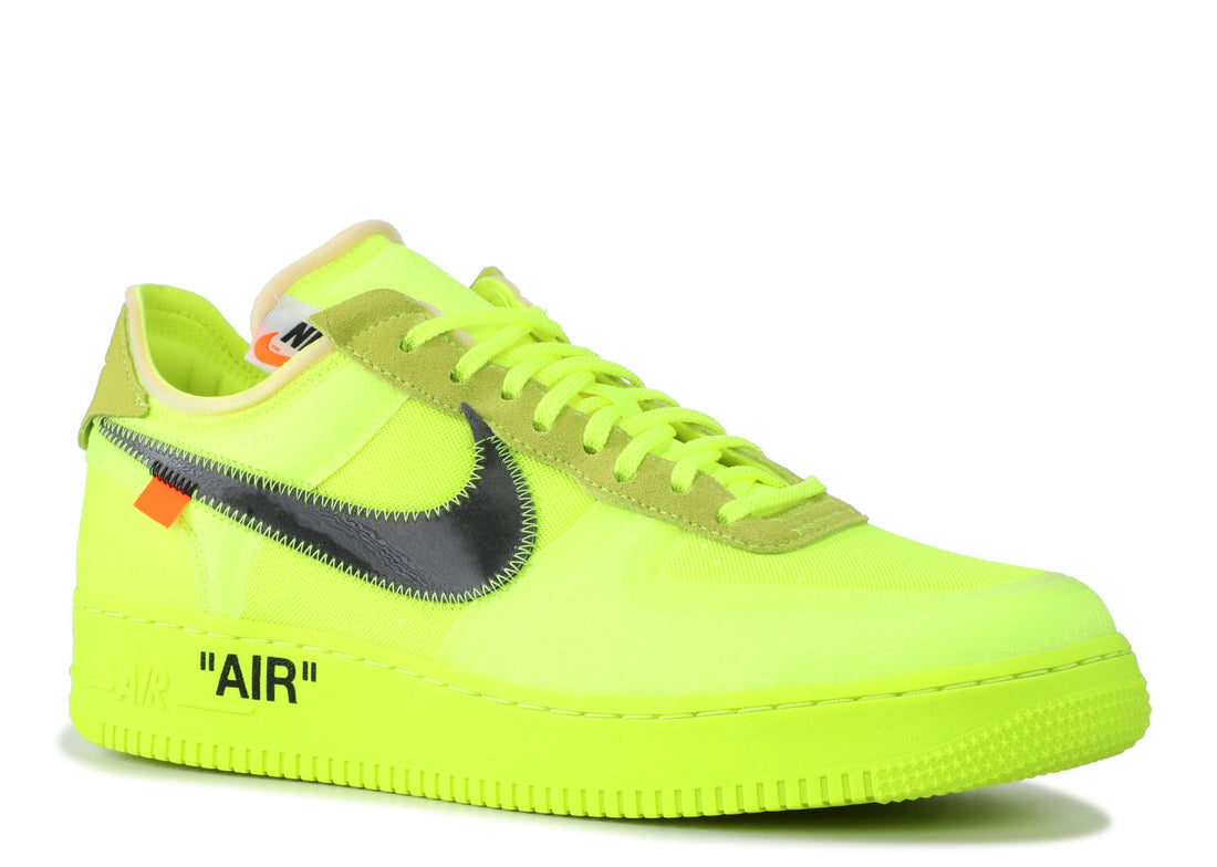 Off White x Nike Air Force 1 Low "Volt"