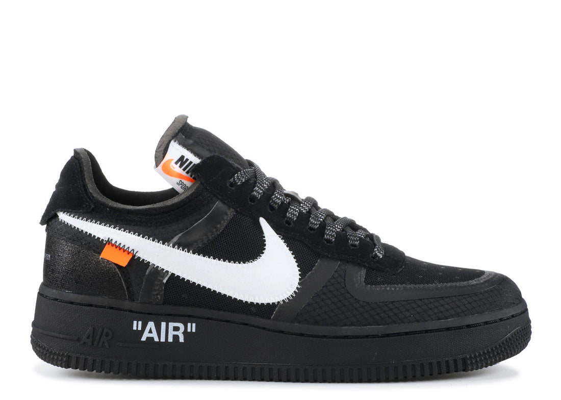 Off White x Nike Air Force 1 Low "Black"