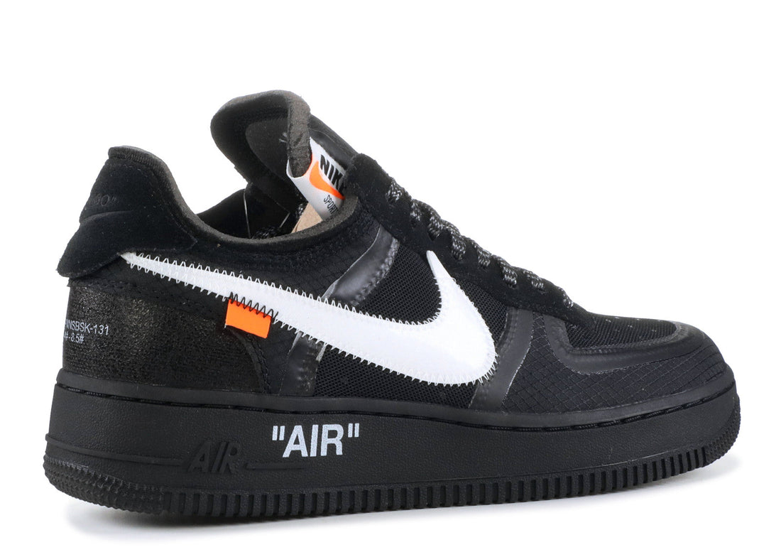 Off White x Nike Air Force 1 Low "Black"