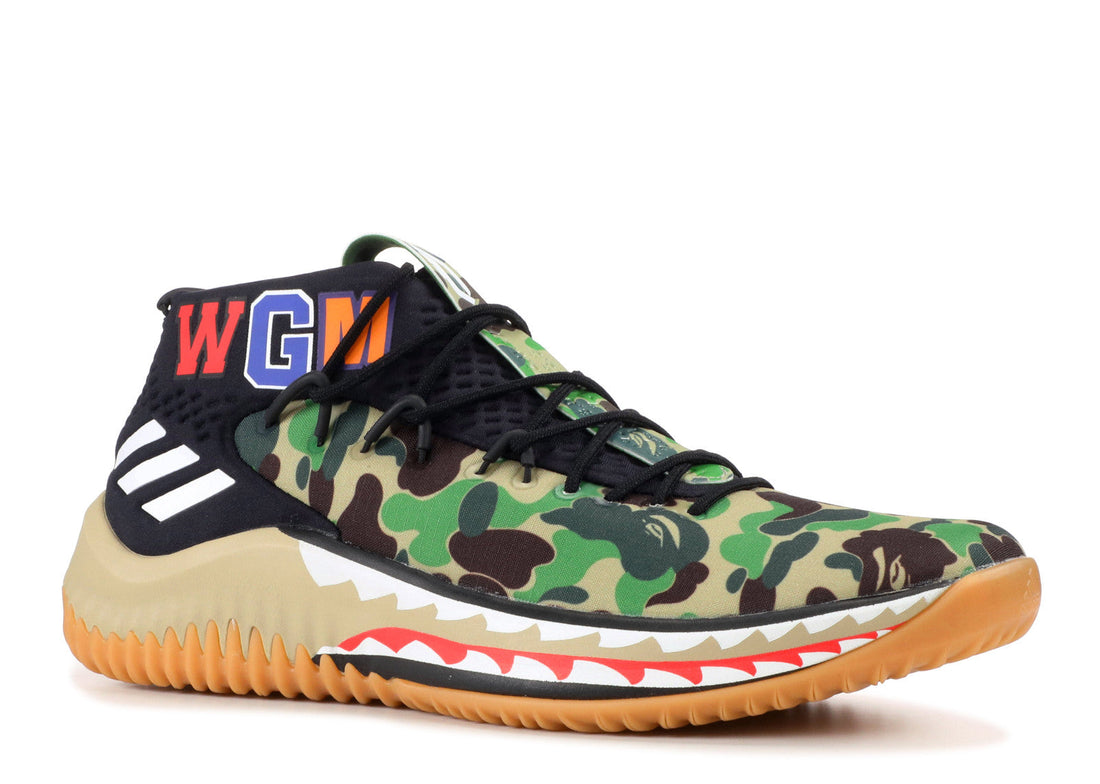 BAPE x Adidas Dame 4 "Green Camo"