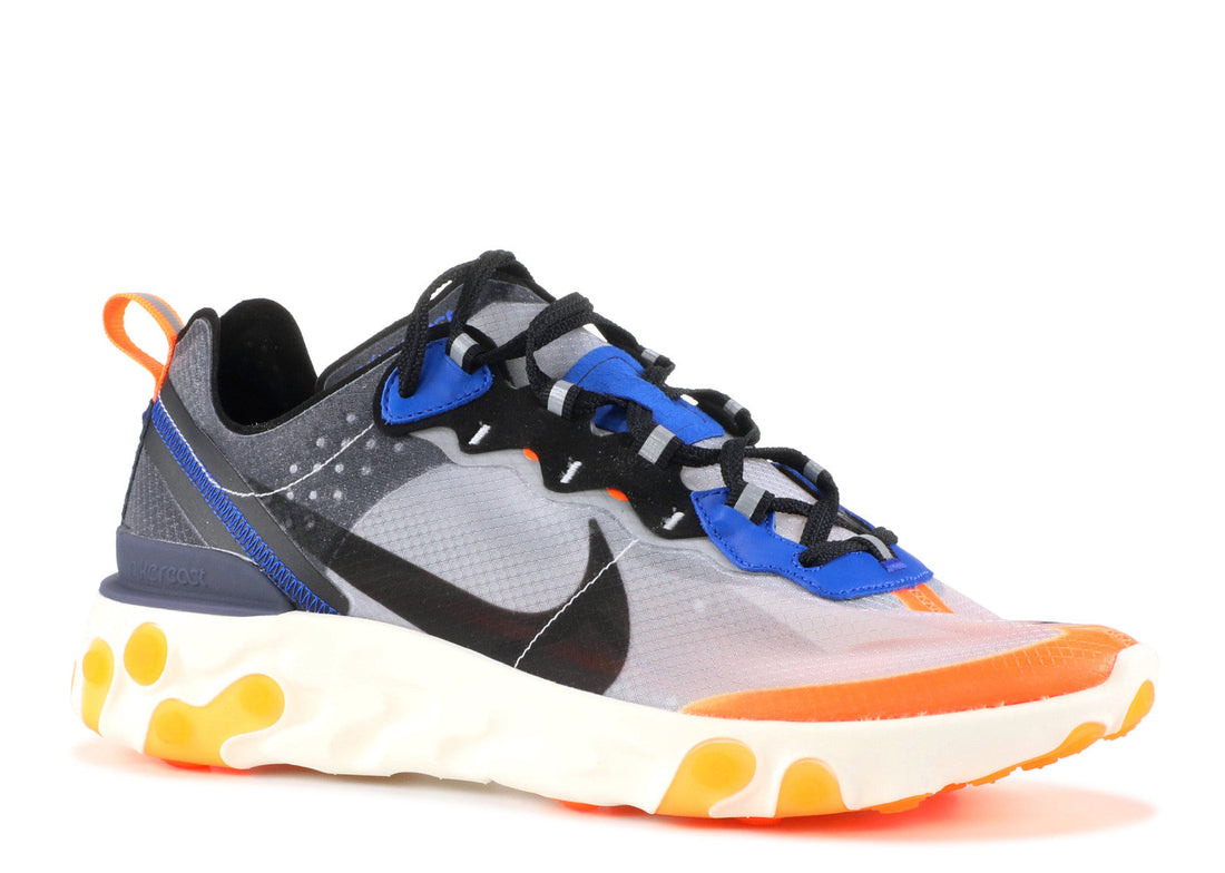 Nike React Element 87 "Thunder Blue/Total Orange"