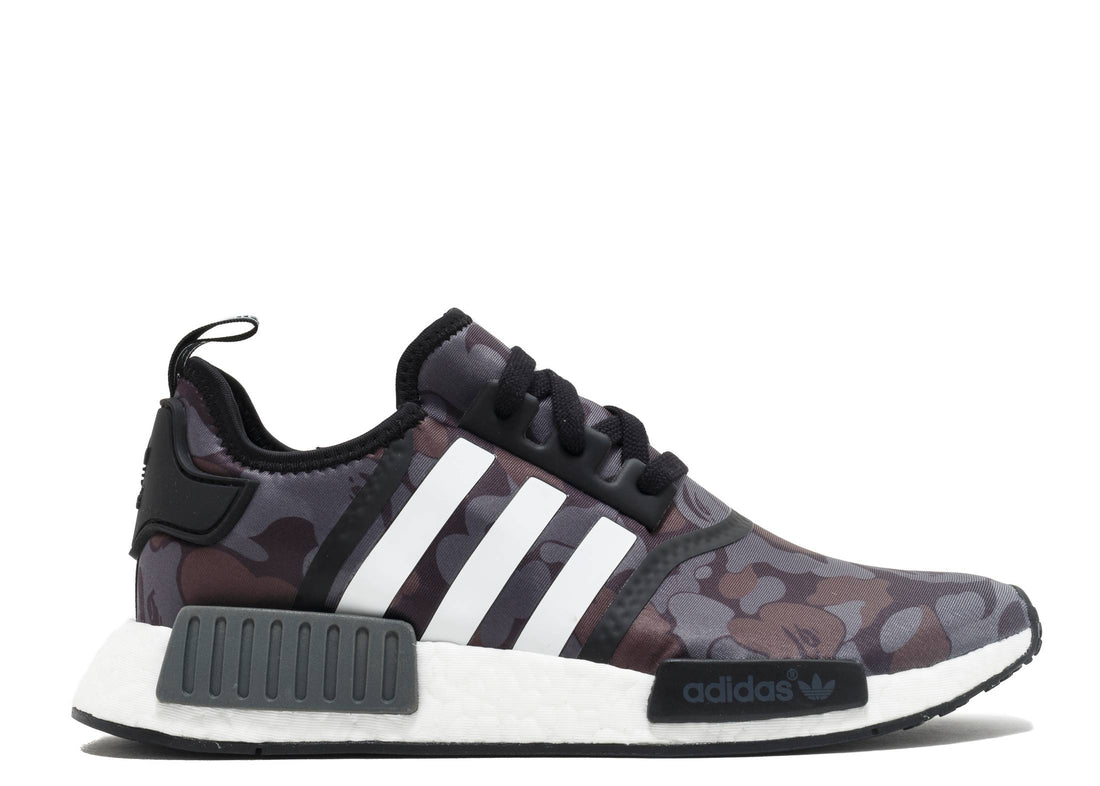 BAPE x Adidas NMD R1 "Black Camo"