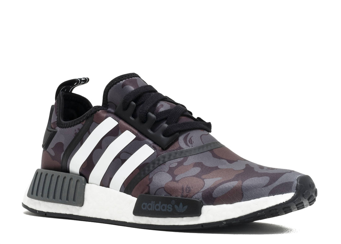 BAPE x Adidas NMD R1 "Black Camo"