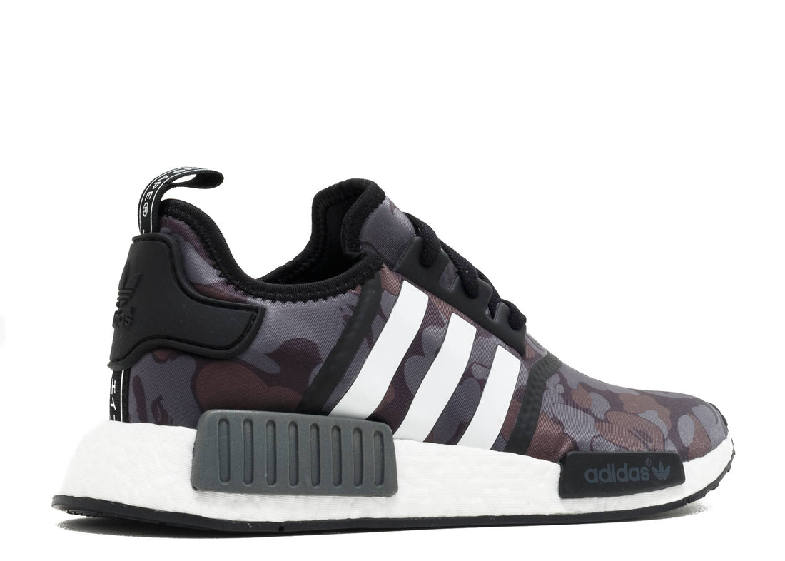 BAPE x Adidas NMD R1 "Black Camo"