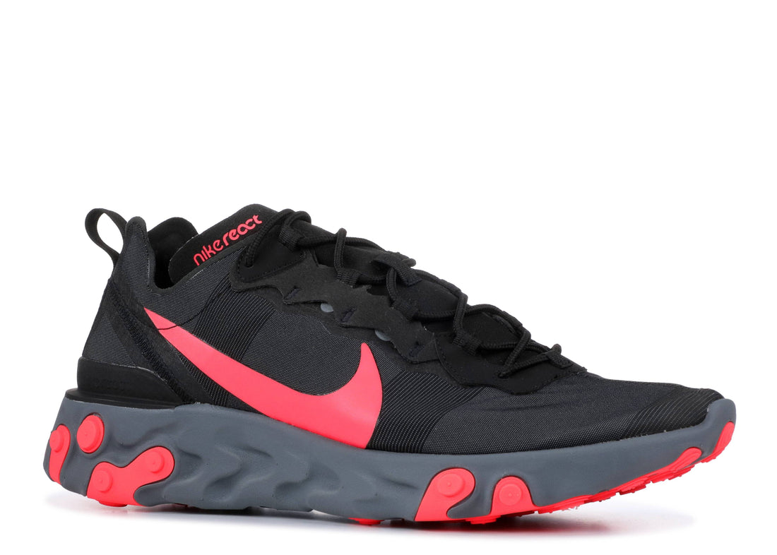 Nike React Element 55 "Black/Solar Red"