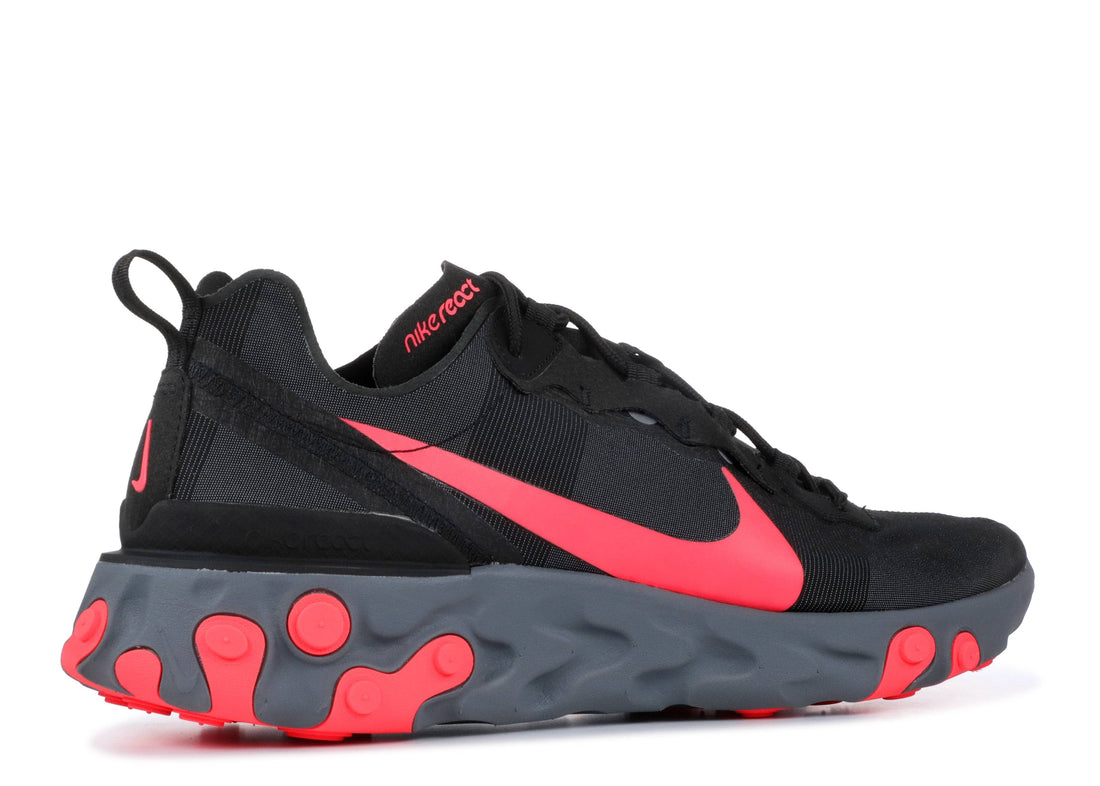 Nike React Element 55 "Black/Solar Red"