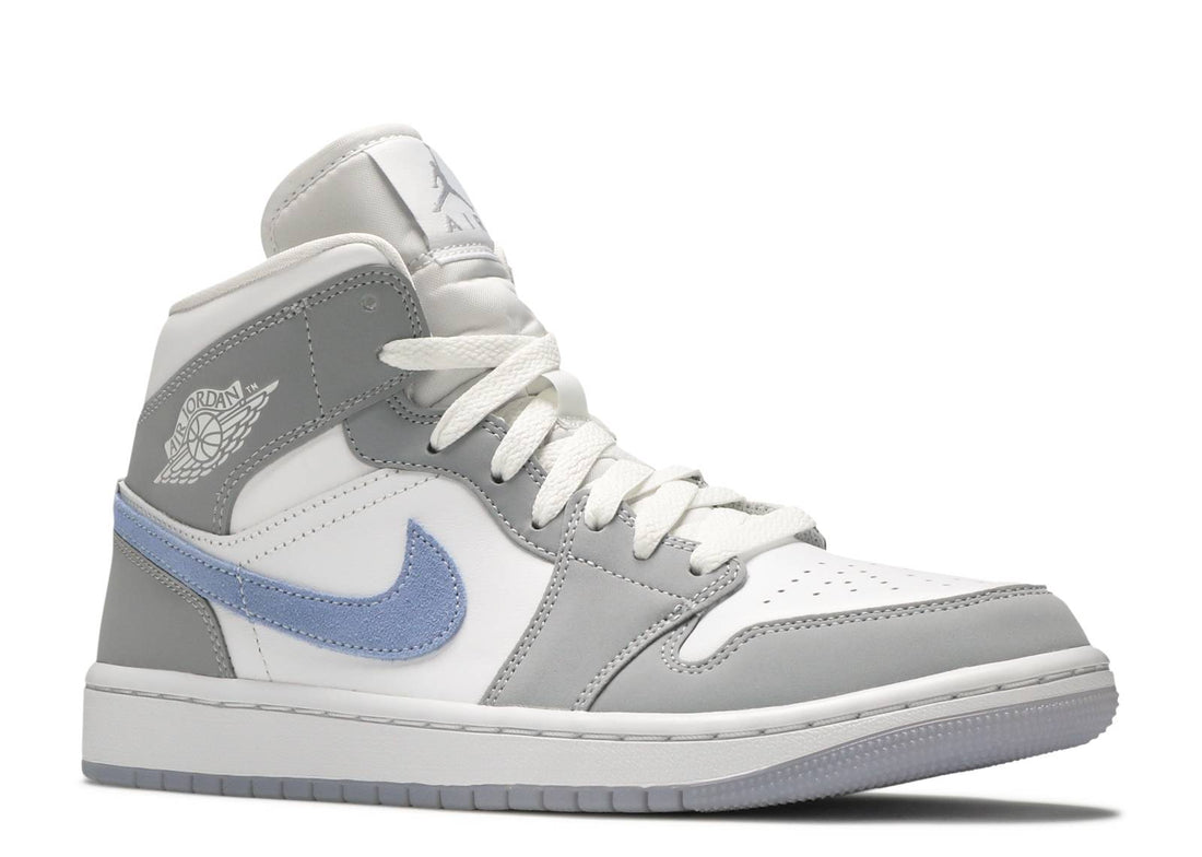 Air Jordan 1 Mid WMNS "Wolf Grey Aluminum"