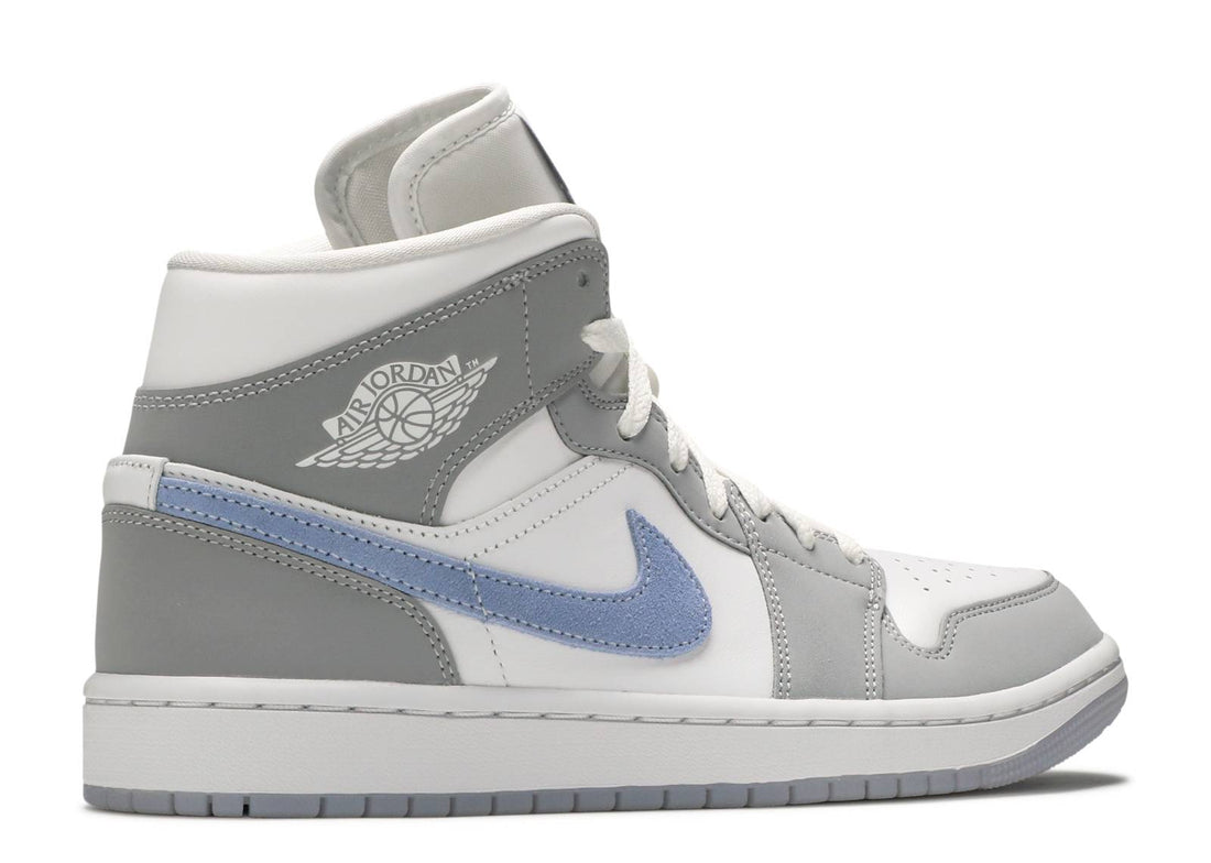 Air Jordan 1 Mid WMNS "Wolf Grey Aluminum"