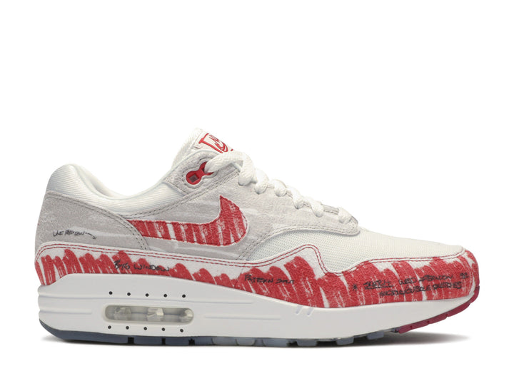 Nike Air Max 1 Sketch to Shelf "University Red"