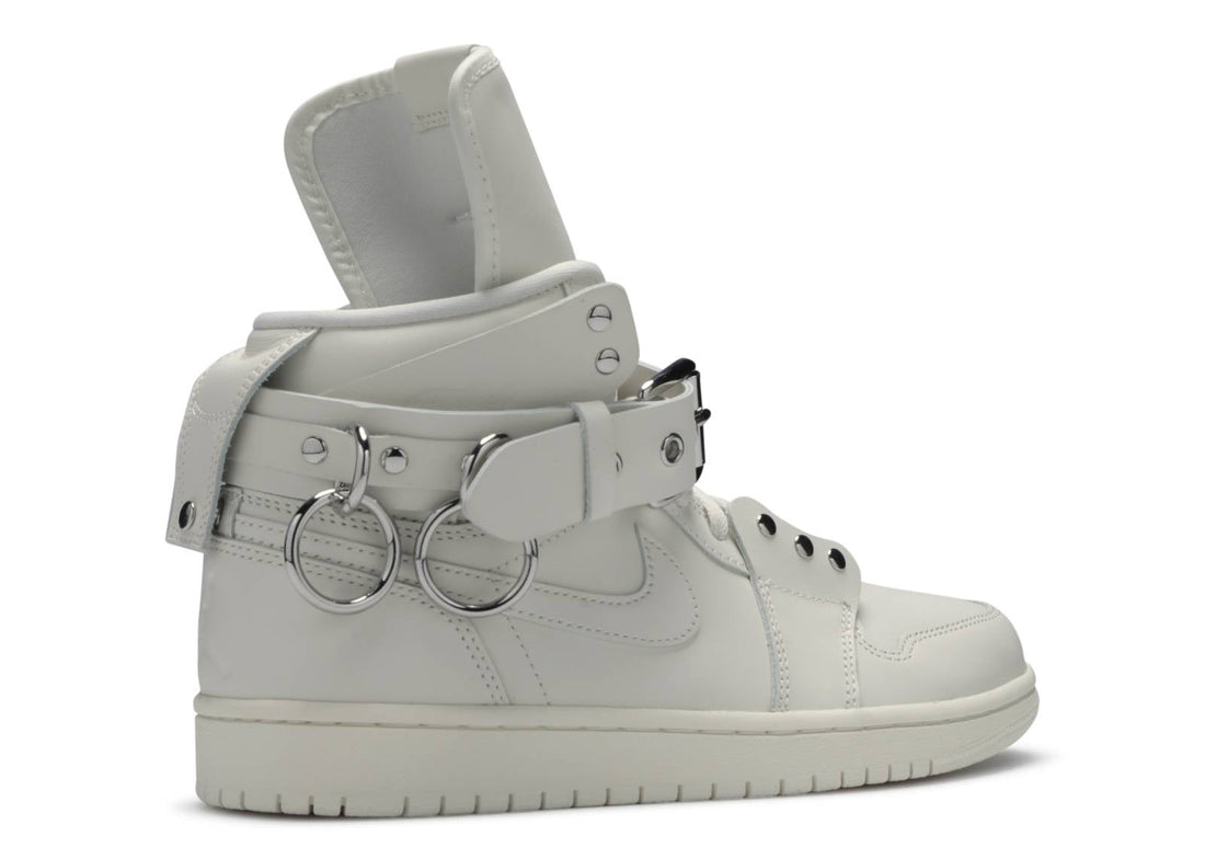 Comme des Garcons x Air Jordan 1 Retro High Strap SP "White"