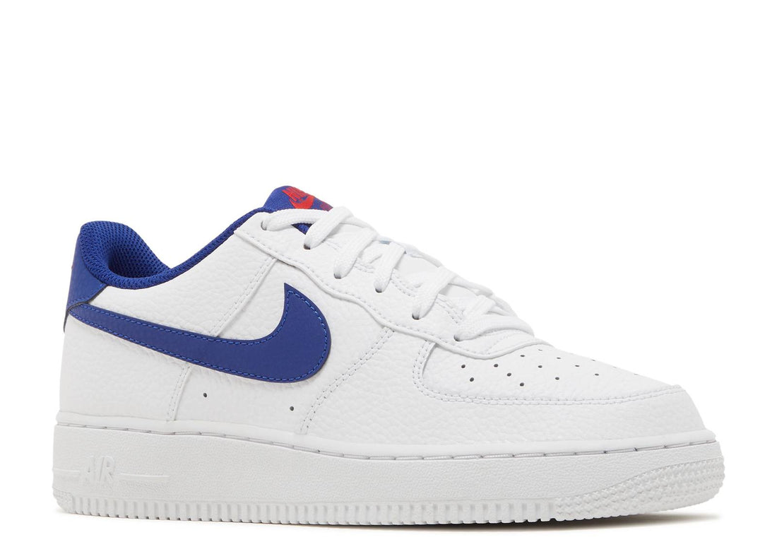 Nike Air Force 1 GS "White/Deep Royal Blue"