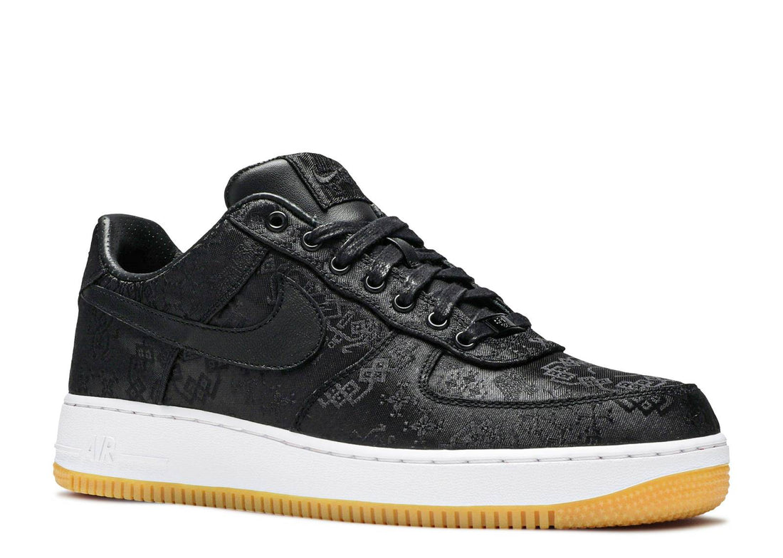 Fragment x CLOT x Nike Air Force 1 Low "Black Silk"