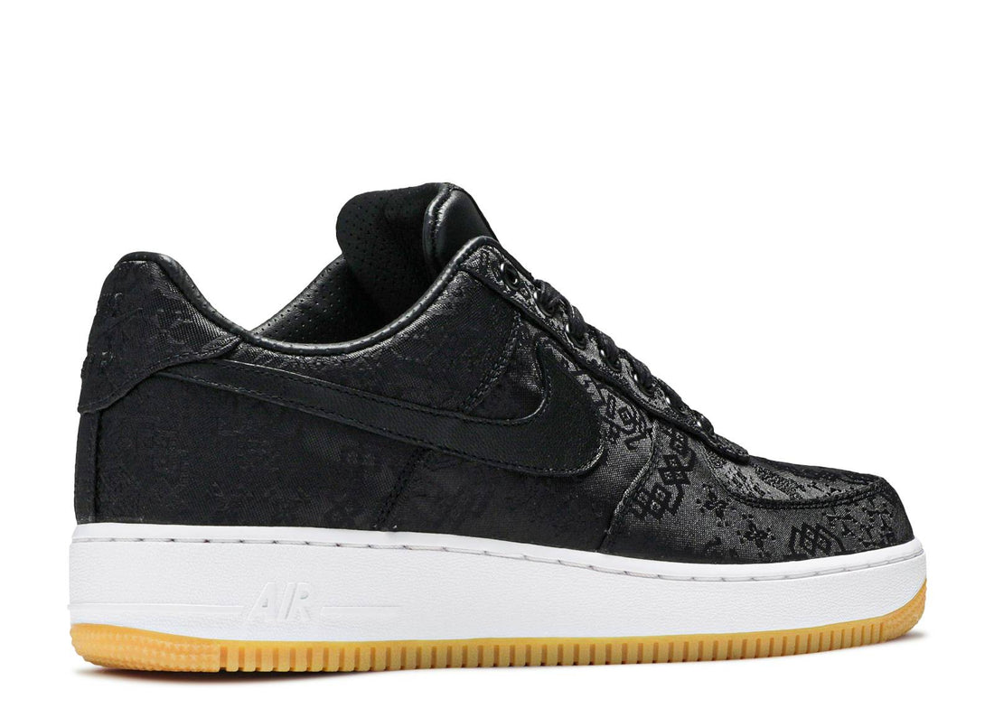 Fragment x CLOT x Nike Air Force 1 Low "Black Silk"