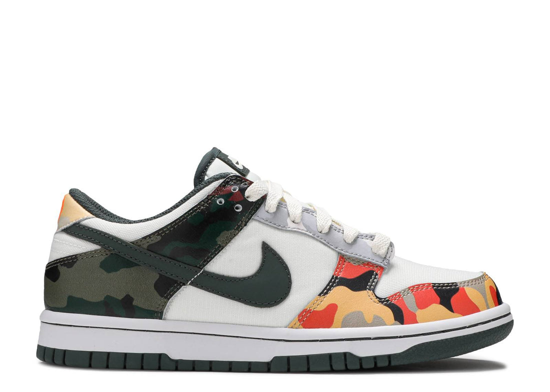 Nike Dunk Low SE GS "Sail/Multi-Camo"