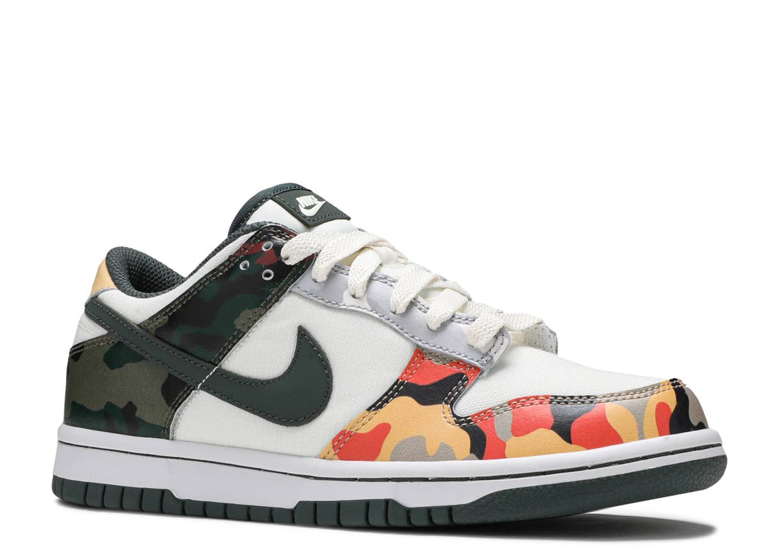 Nike Dunk Low SE GS "Sail/Multi-Camo"