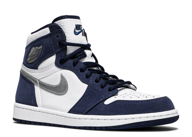 Air Jordan 1 Retro High Co JP " Midnight Navy" (With Suitcase)