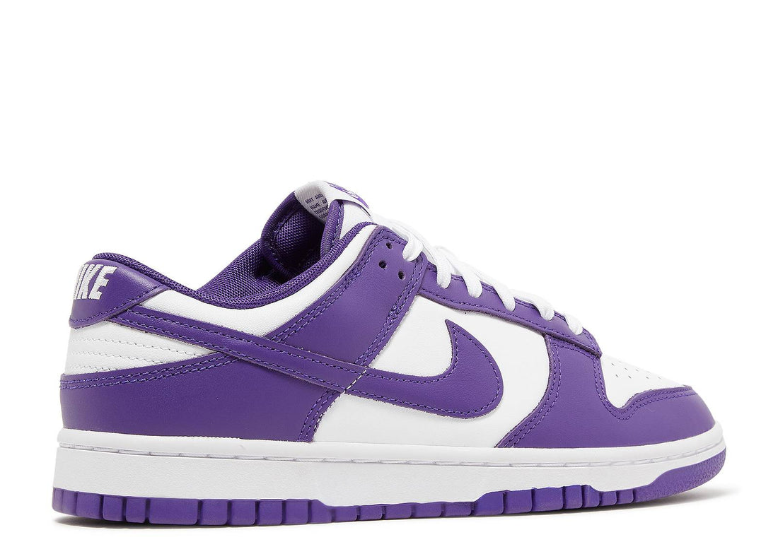 Nike Dunk Low "White/Court Purple"