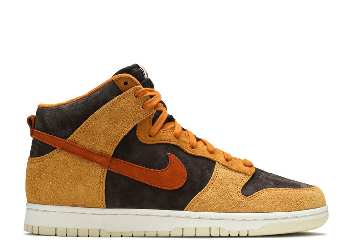 Nike Dunk High Premium "Dark Russet/Curry"