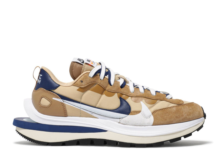 Sacai x Nike VaporWaffle "Sesame/Blue Void"