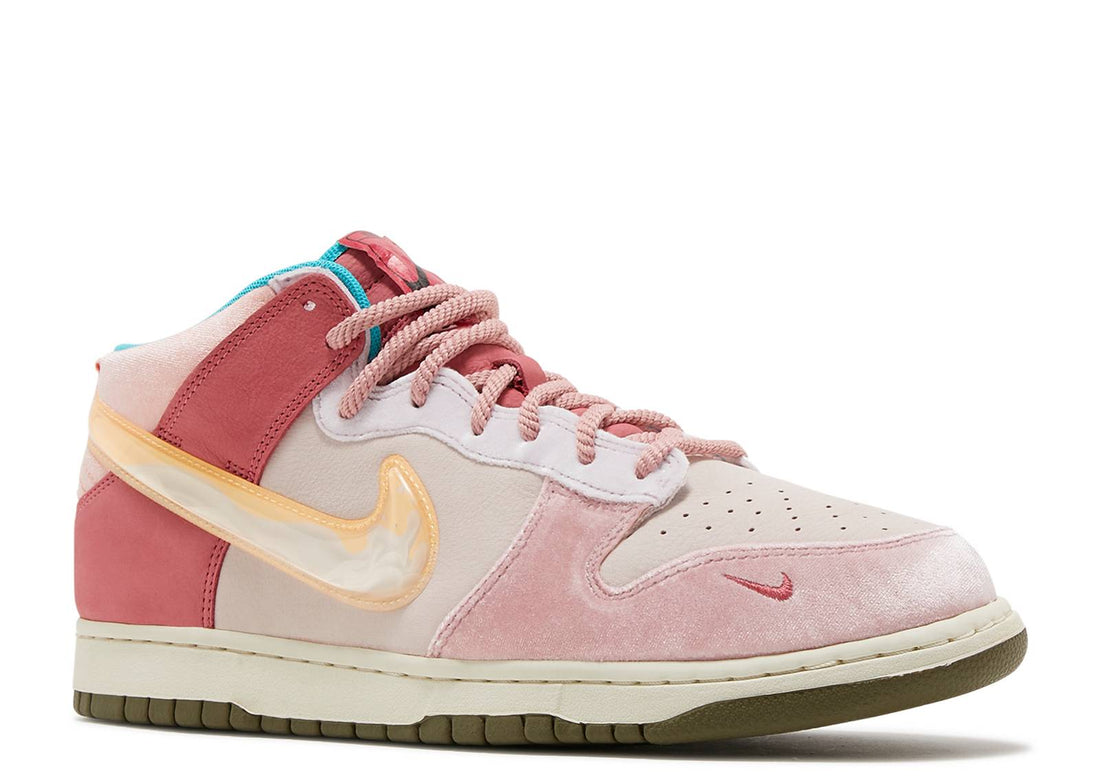 Social Status x Nike Dunk Mid Free Lunch "Strawberry Milk"