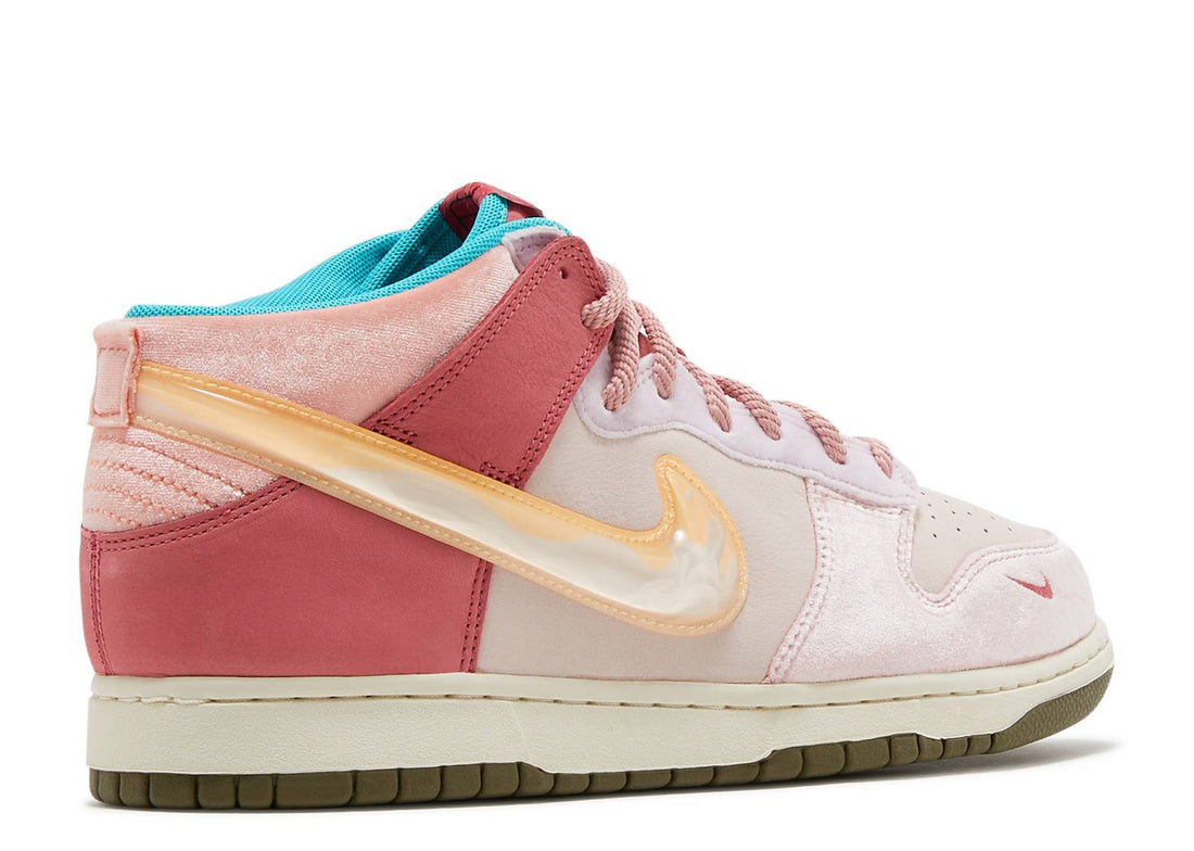 Social Status x Nike Dunk Mid Free Lunch "Strawberry Milk"