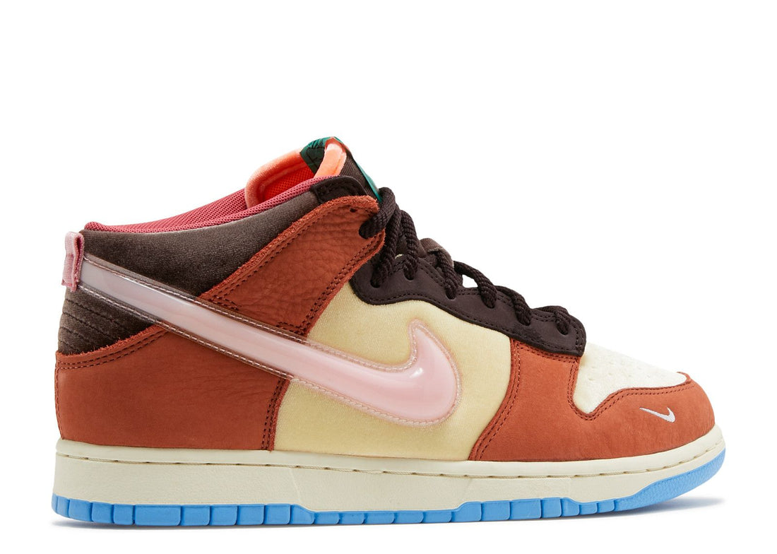 Social Status x Nike Dunk Mid Free Lunch "Chocolate Milk"