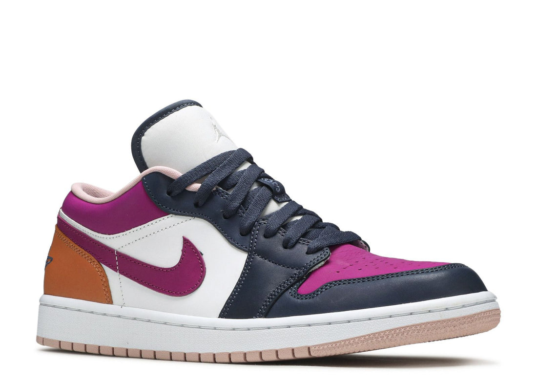 Air Jordan 1 Low SE WMNS Mismatched "Purple Magenta"