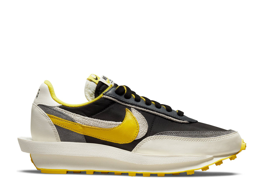 Undercover x Sacai x Nike LD Waffle "Bright Citron"