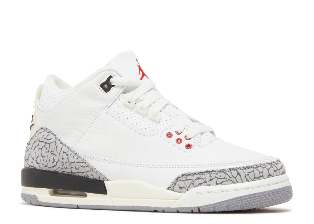 Air Jordan 3 Retro GS "White Cement Reimagined"