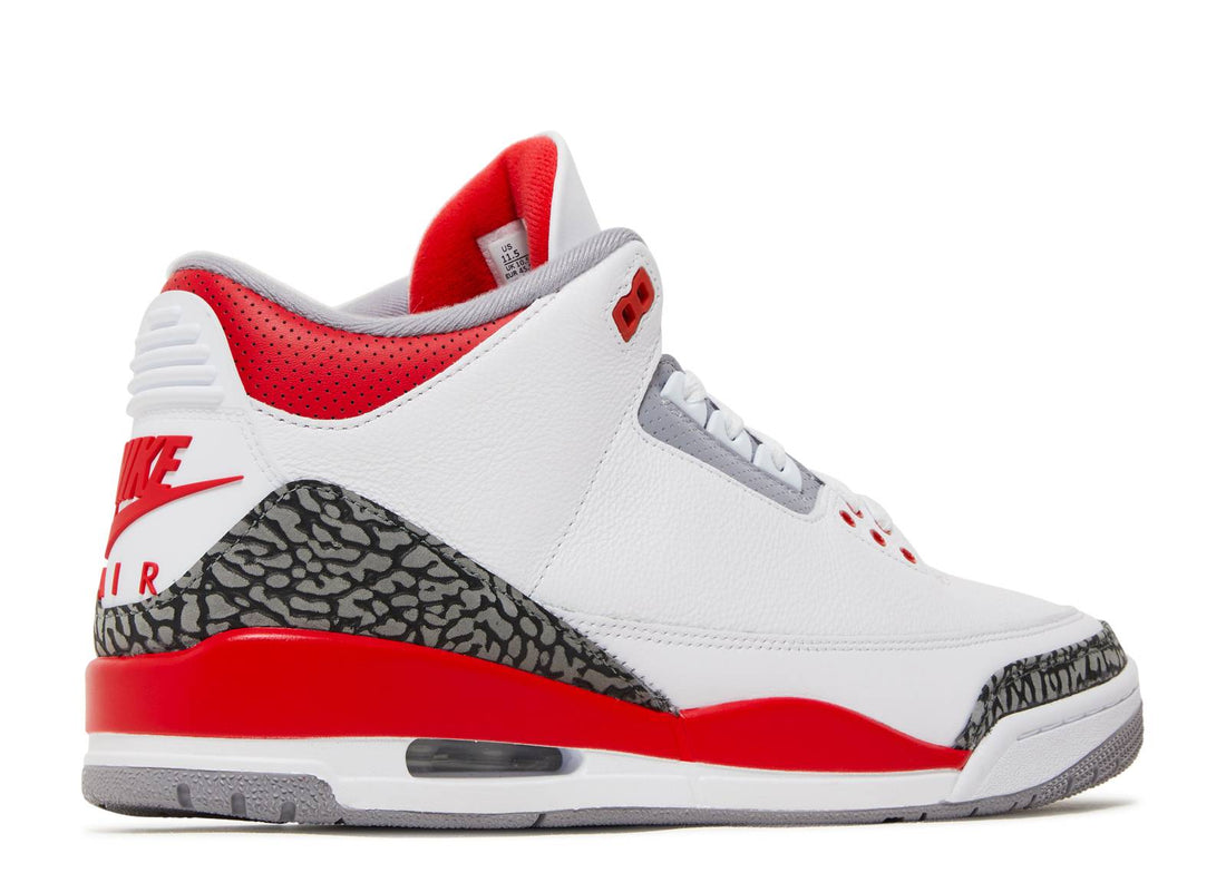 Air Jordan 3 Retro "Fire Red 2022"