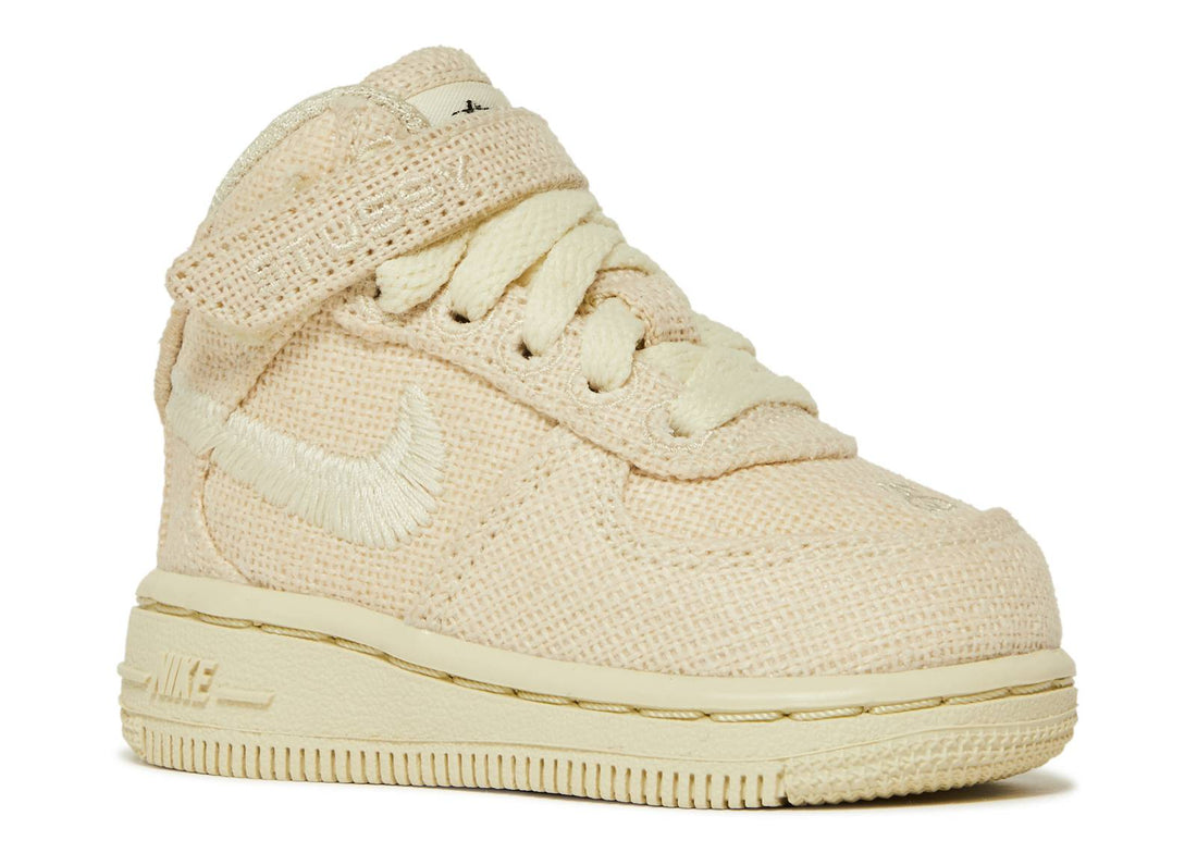 Stussy x Nike Air Force 1 Mid TD "Fossil"