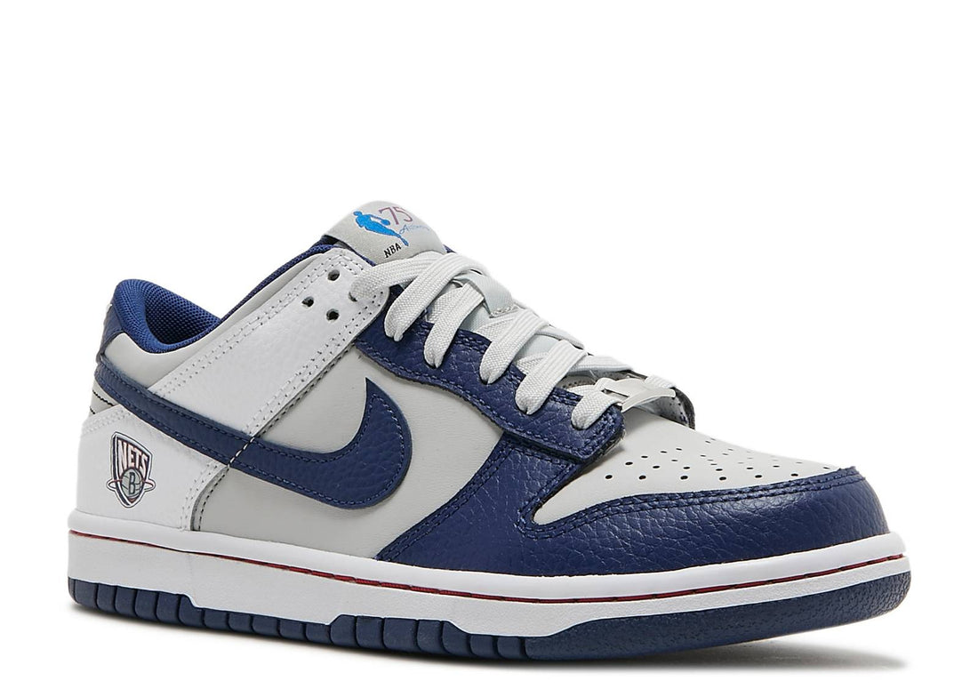 Nike Dunk Low EMB GS "NBA 75th Anniversary Nets"