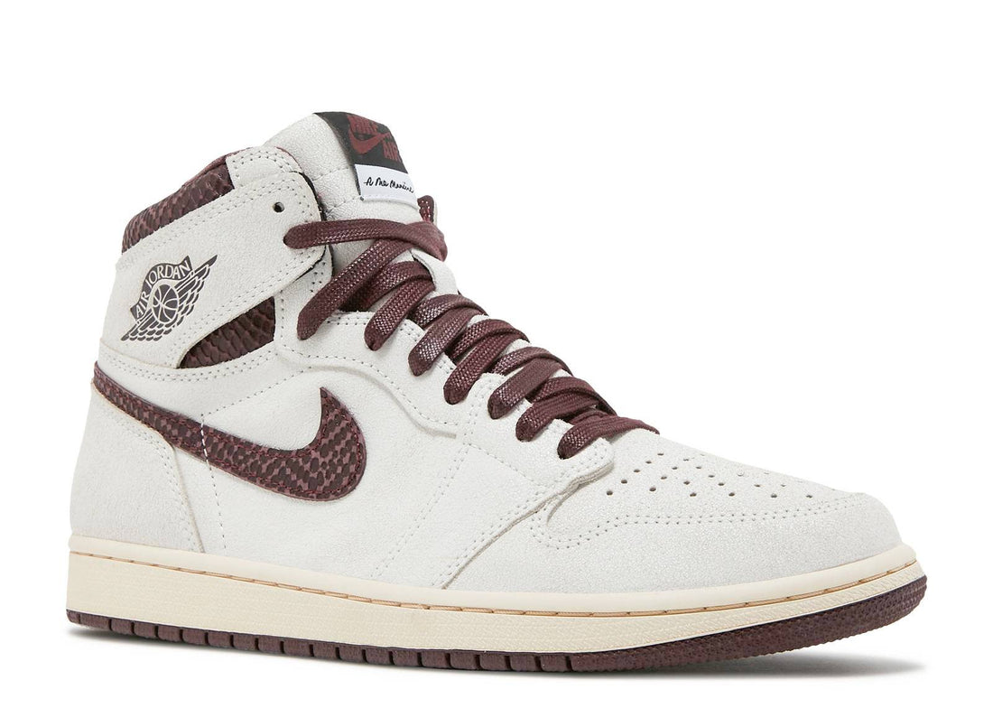 A Ma Maniere x Air Jordan 1 Retro High OG SP "Sail/Burgundy"