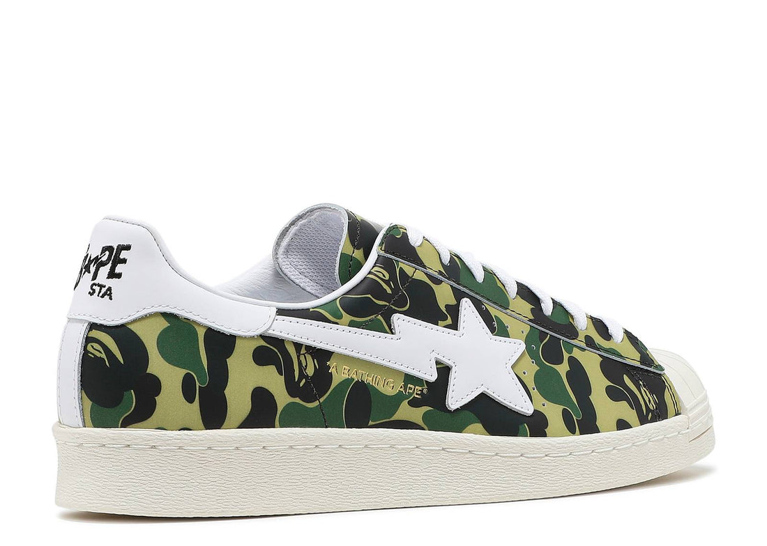 BAPE x Adidas Superstar 80s "ABC Camo Green"