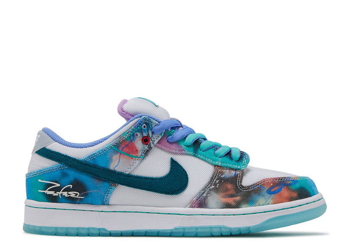 Futura Laboratories x Nike SB Dunk Low "Bleached Aqua"