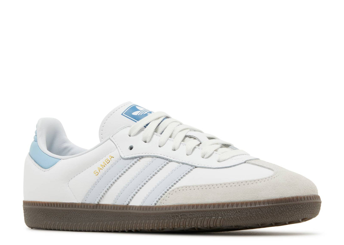 Adidas Samba OG "White/Halo Blue"