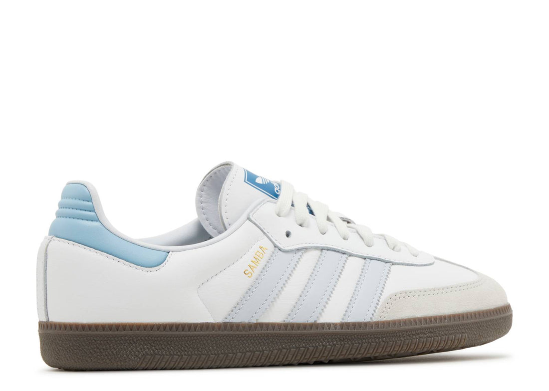 Adidas Samba OG "White/Halo Blue"