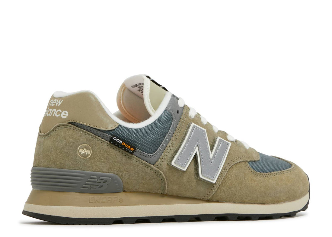 Alpha Industries x New Balance 574 "Sedona Seige Grey"