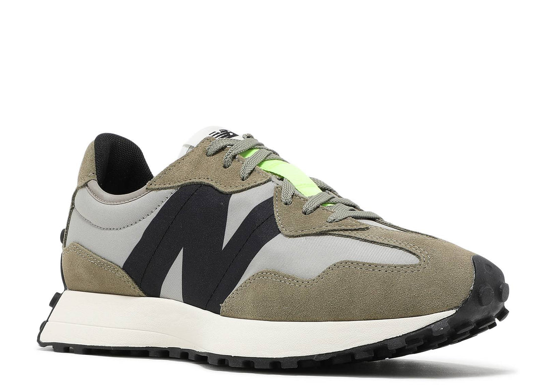 New Balance 327 "Aluminum/Covert Green"